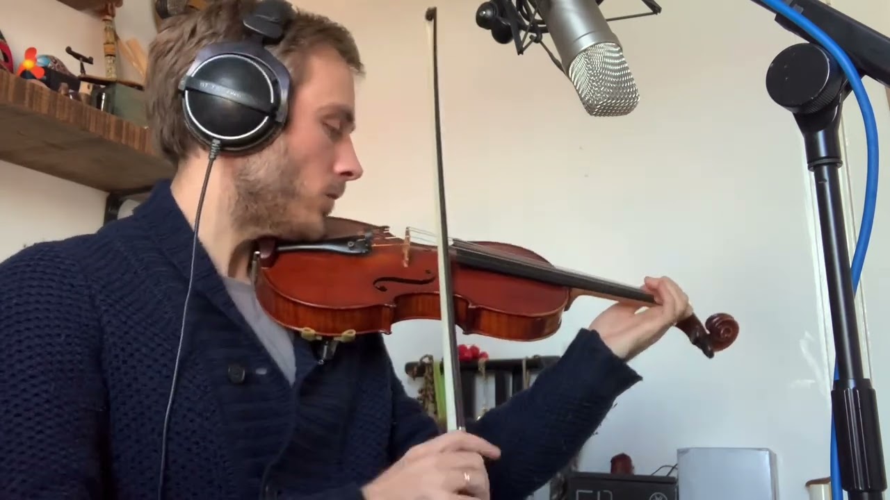 Allan Holdsworth - Devil Take the Hindmost [violin cover]
