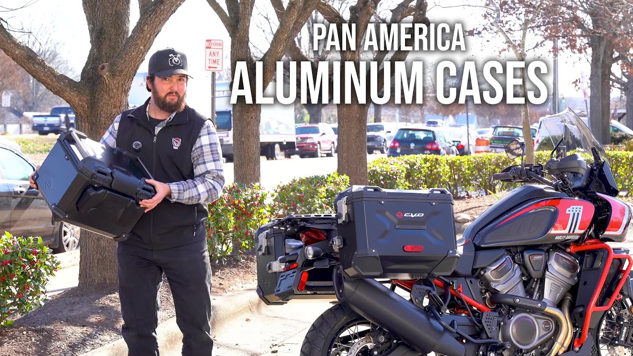 Best Luggage Option for the Harley-Davidson Pan America? | Aluminum Cases Overview