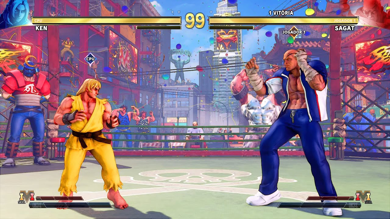 Street Fighter V™ Ring of Justice - Ken VS Sagat | SFV GamePlay PS5