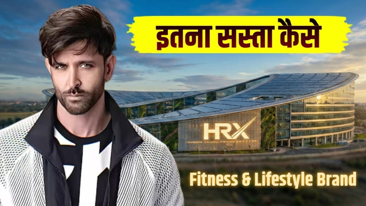 How Hritik Roshan built ₹1000 CRORE  Compony *HRX* Hidden Secrets. 