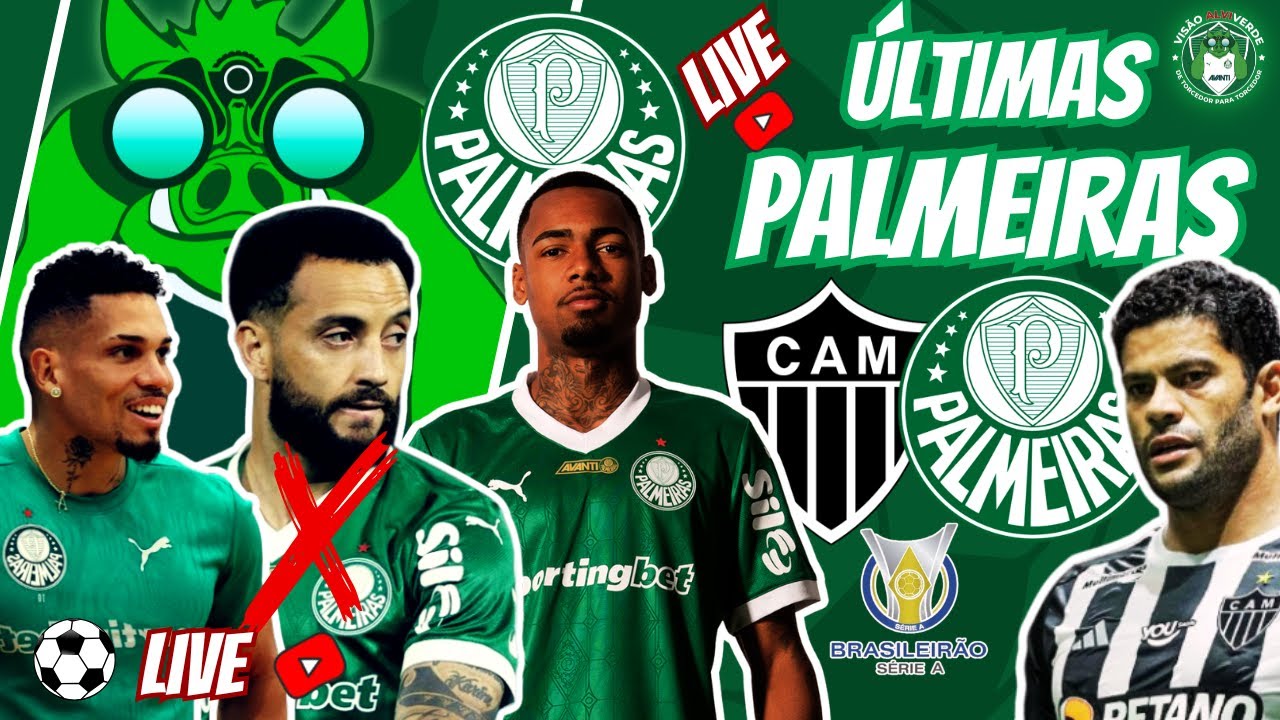 🚨#AOVIVO - PEGA A VISÃO: PRÉ-JOGO CAM X PAL | BRASILEIRÃO | F. ANDERSON | ÚLTIMAS DO VERDÃO