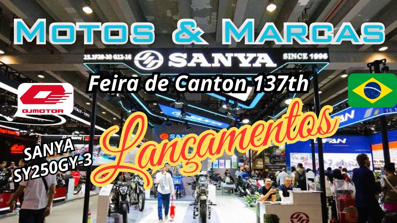 Lançamentos de 3 motos ADV, SANYA e QJMOTOR SRT300-DX, CVH250-VL, CVH200-8K e SANYA SY250GY-3