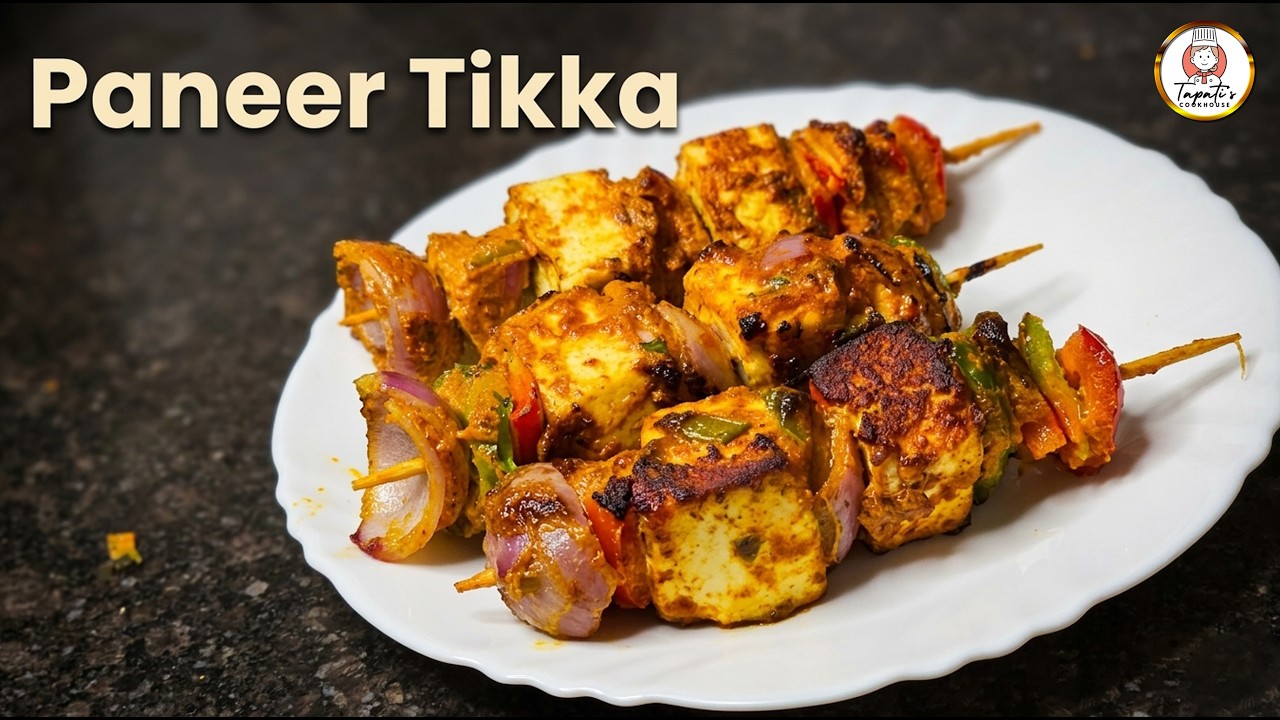 Perfect Paneer Tikka | পনির টিক্কা | Smoky, Juicy & Better Than Restaurant | Tapati's CookHouse