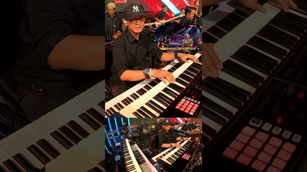 Keyboard Cam Seperti Mati Lampu. Valen, April, Tasya. #dangdutacademy7 #ip22keyboardcam 