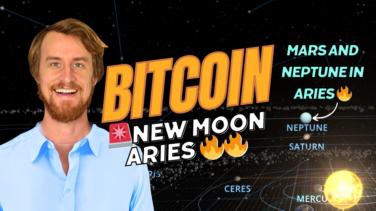 🚨Важное предупреждение: Новолуние в биткоине И стеллиум в Овне 🔥