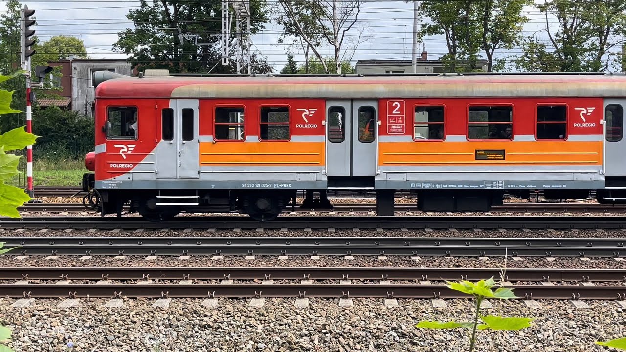 Elektryczny zespół trakcyjny #EN57-675 Polregio z Orłowa do Gdańska retro jazda 🛤️