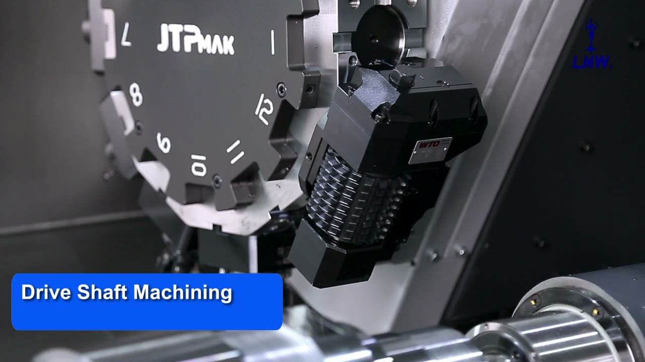 LR30MY L17 – High-Precision Turnmill Center with Y-Axis | LMW CNC