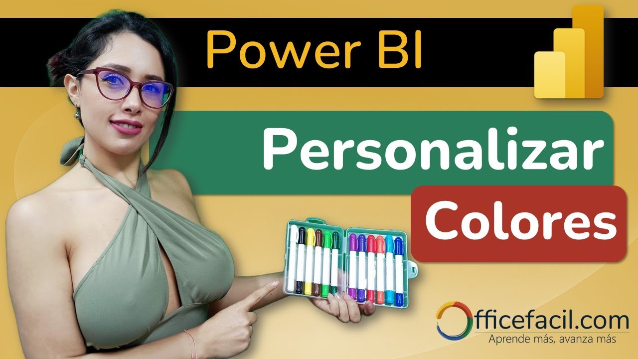Cómo personalizar colores corporativos #powerbi