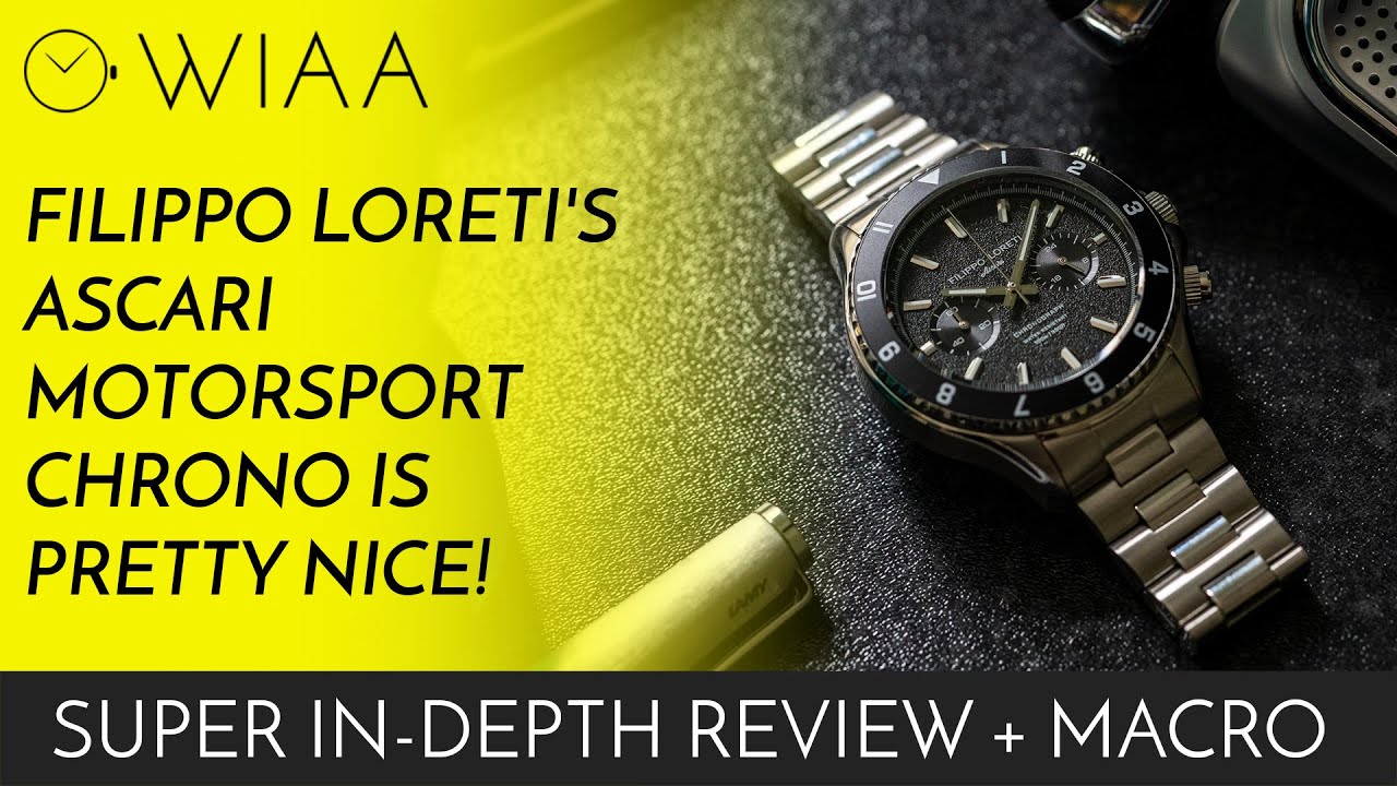 Filippo Loreti's Ascari motorsport chrono is pretty nice!