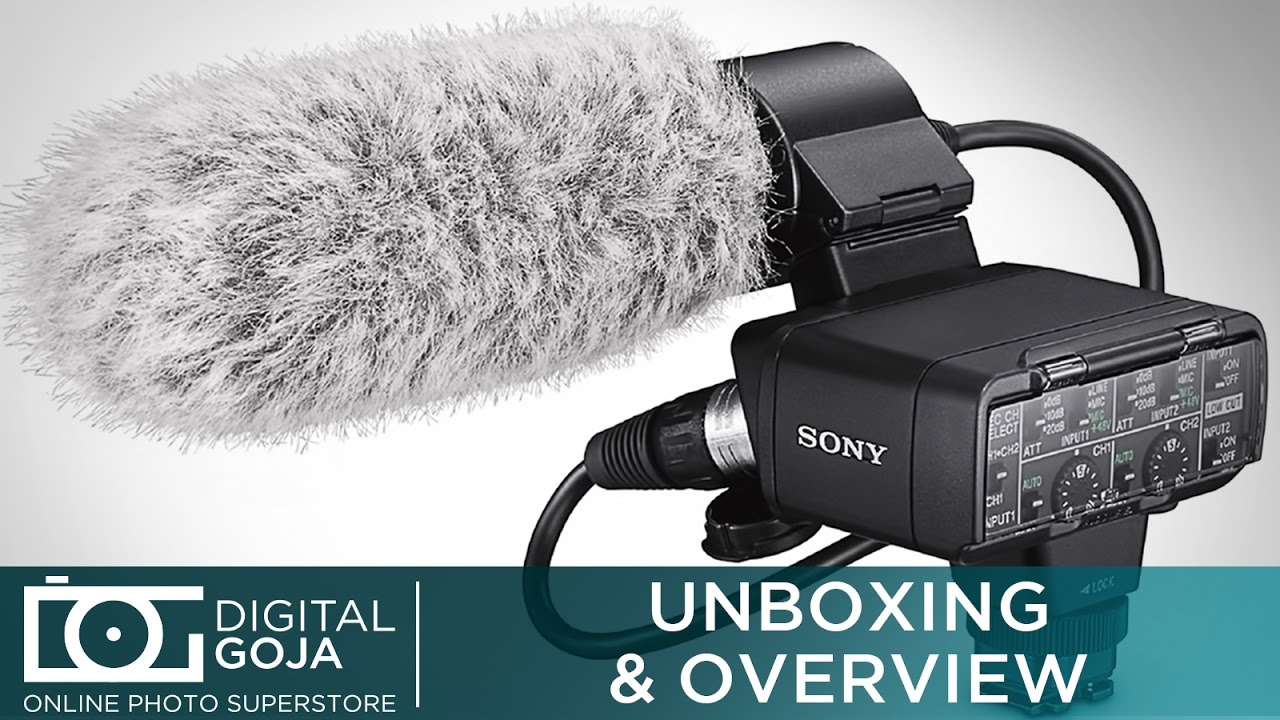 Sony XLR K2M Microphone and Adapter for Audio Recording | Unboxing & Overview