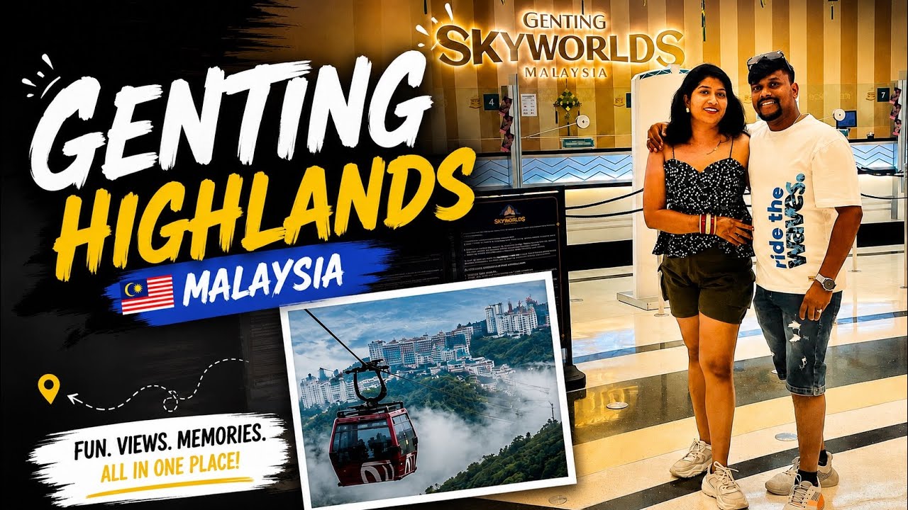     Genting Highlands & Little India Kuala Lumpur 🇲🇾 | Malaysia Travel Vlog | Full Experience