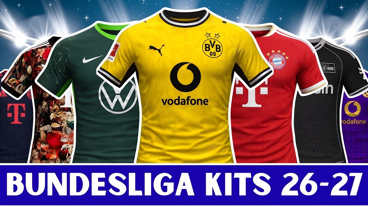 🔥 Leaked Bundesliga 2026–27 Kits Story | Bayern, Dortmund, Leipzig & More 👕⚽