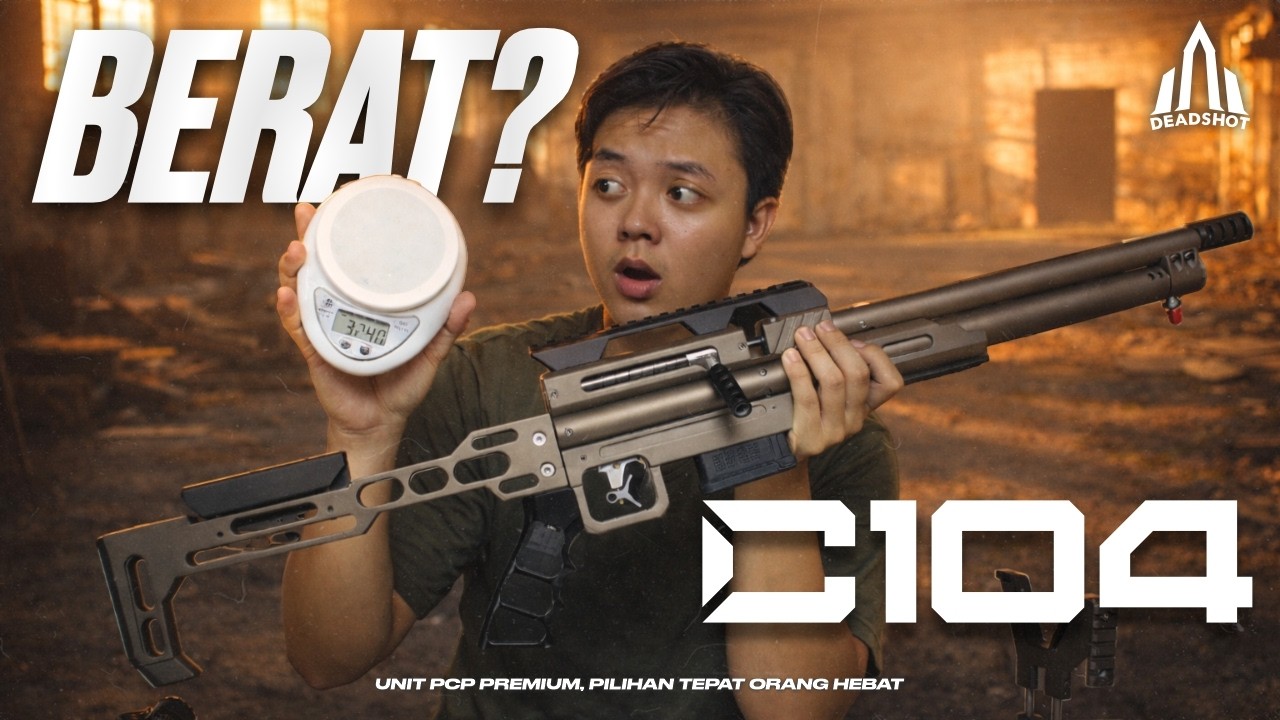 PCP BARU FULL METAL EMANG BERAT⁉️BANYAK YANG PENASARAN SAMA BOBOT UNIT BIGGAME MANUAL OTOMATIS C104❗