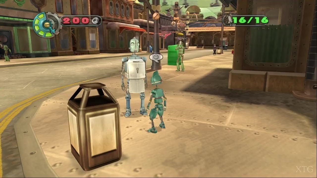 Роботы PS2 Геймплей HD (PCSX2)