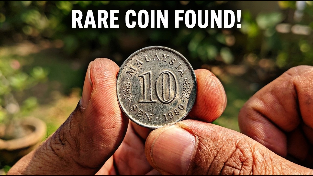 Rare 1980 Malaysia 10 Sen Coin Hidden Treasure Found In Old Coin Collections