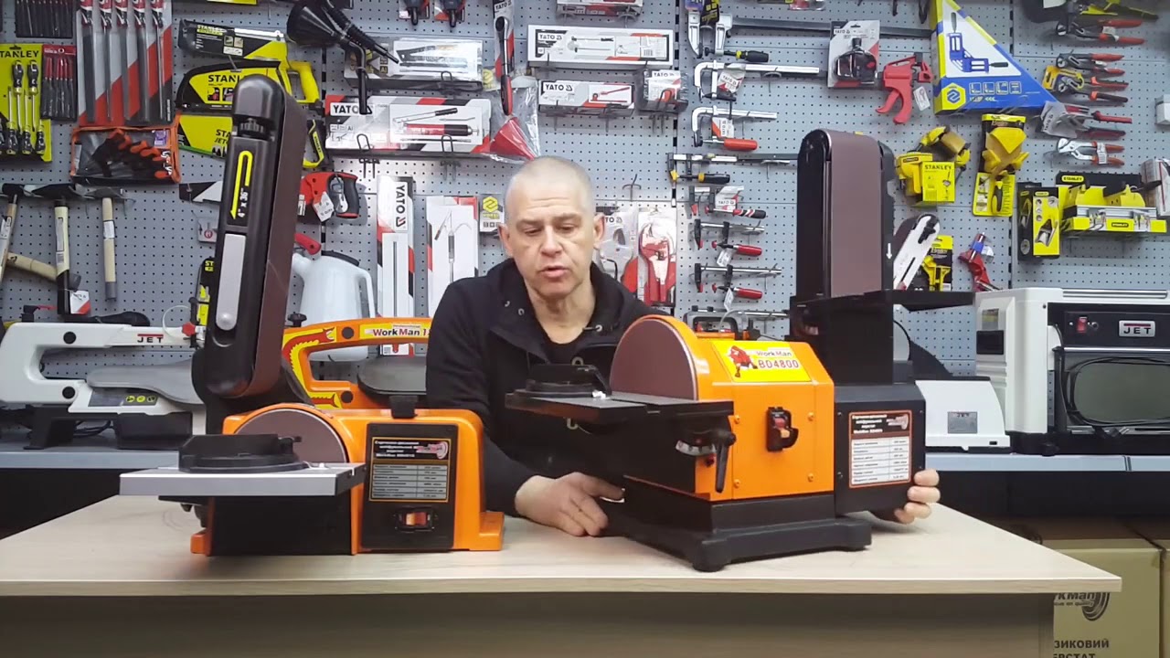 Шлифовальные станки WorkMan 4800 и WorkMan 491