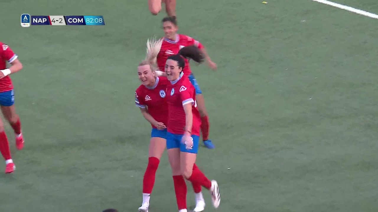 Napoli F.-Como W. 4-2 | Poker e vittoria delle azzurre | #SerieAfemminile eBay