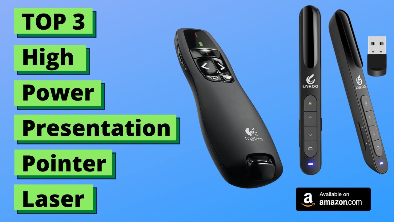 Top 3 Best Presentation Clicker Laser Pointer 2022 | Presentation Laser Pointer | Wireless Presenter