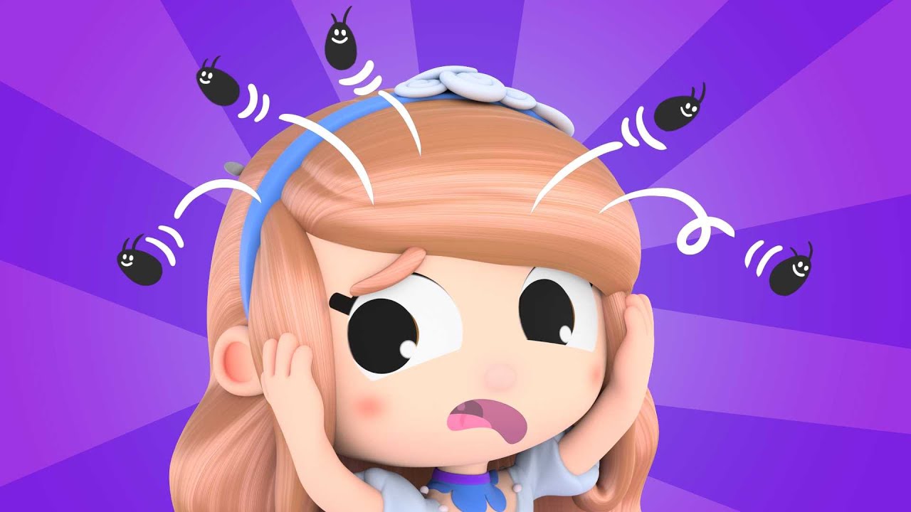 ¡Rapunzel tiene pulgas! ¡Necesita darse un BAÑO y lavar su pelo!
