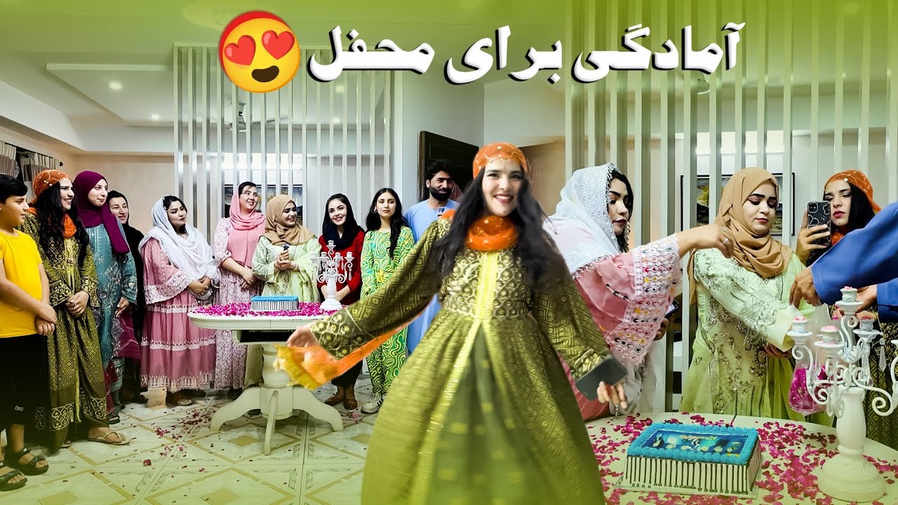 آمادگی برای محفلی خوشی...؟ 🥰 با جمع از تیم سریال مهاجر😊❤️ حامد اوزلم ولاگ |#Hamid_Ozlam_Vlog #family