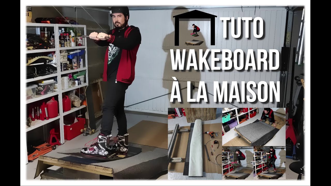 #1 [TUTO WAKEBOARD Débutant] Entraînement Wakeboard à la maison