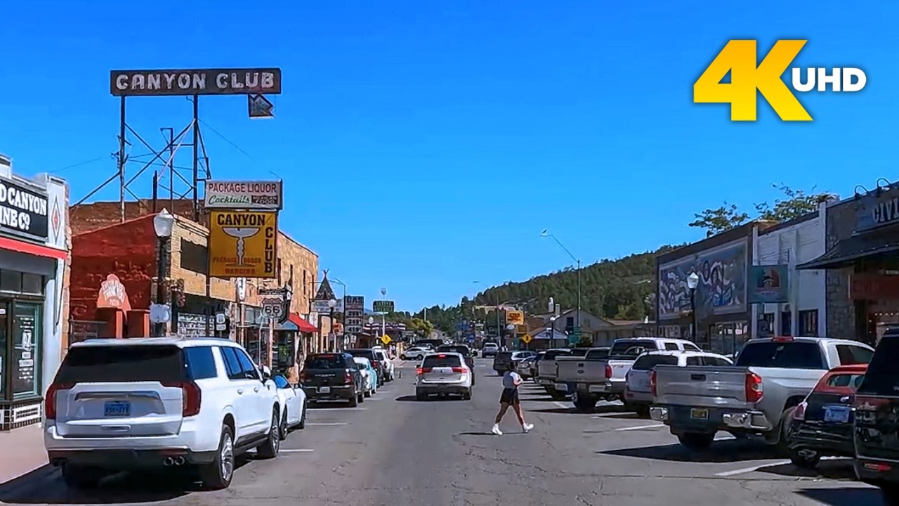 Williams Arizona 4K Driving Tour | Historic Route 66 Town