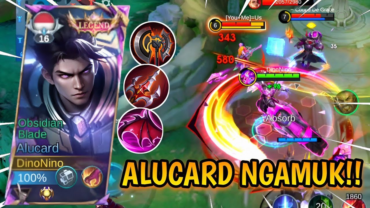 BUILD ALUCARD TERBARU !!! DI JAMIN WINSTREAK | MLBB