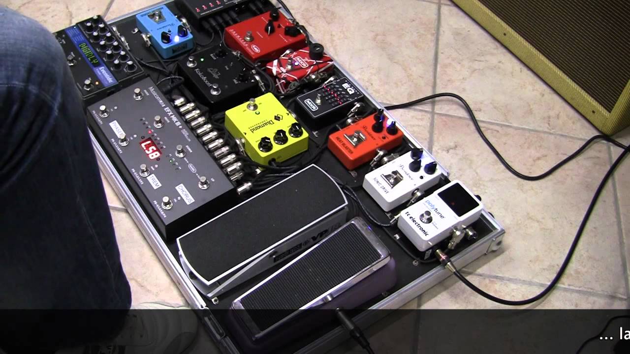 Effettistica per chitarra: la pedaliera e l'uso degli effetti a pedale - part  2