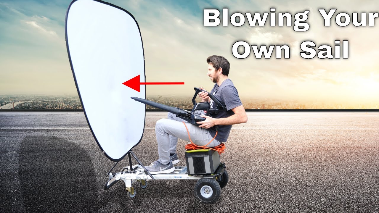 Is It Possible To Blow Your Own Sail?