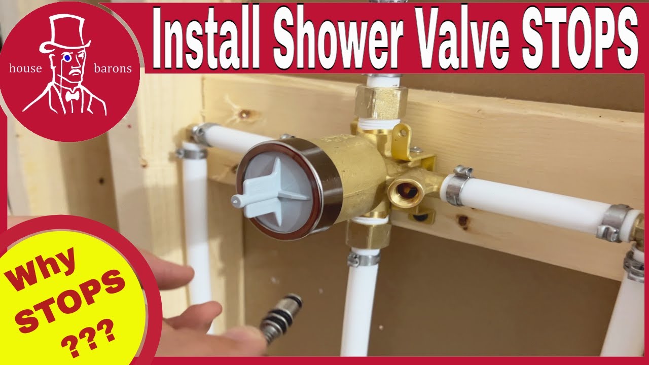 How to Install Shower Valve Stops | Delta Multichoice Valve with Stops