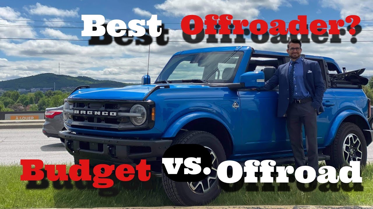 Is the Badlands the Most Offroad Bronco? Black Diamond vs Wildtrak vs Badlands vs budget