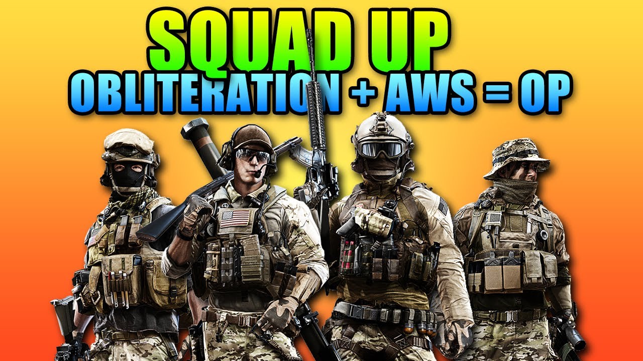 Battlefield 4 Squad Up - AWS, Lockers, 64 Players, Yikes!