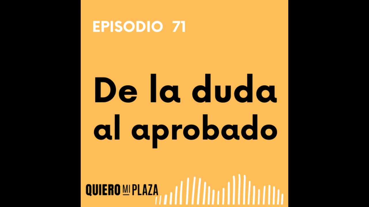 De no creer en mí… a aprobar el SERMAS