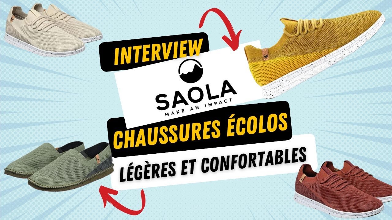 [ITW] Saola Shoes : Des chaussures écologiques confortables et légères