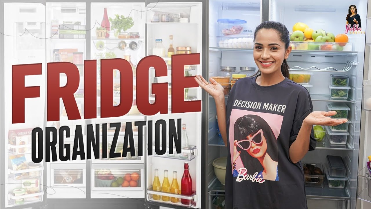 Kotha Intlo Kotha Fridge Tour || Fridge Organising || shobhashetty ||