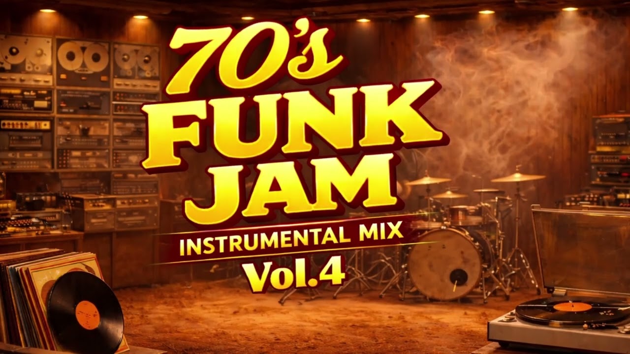 70s Funk Instrumental Jam Vol. 4 – Deep Pocket Grooves & Retro Soul | FunkForge Radio