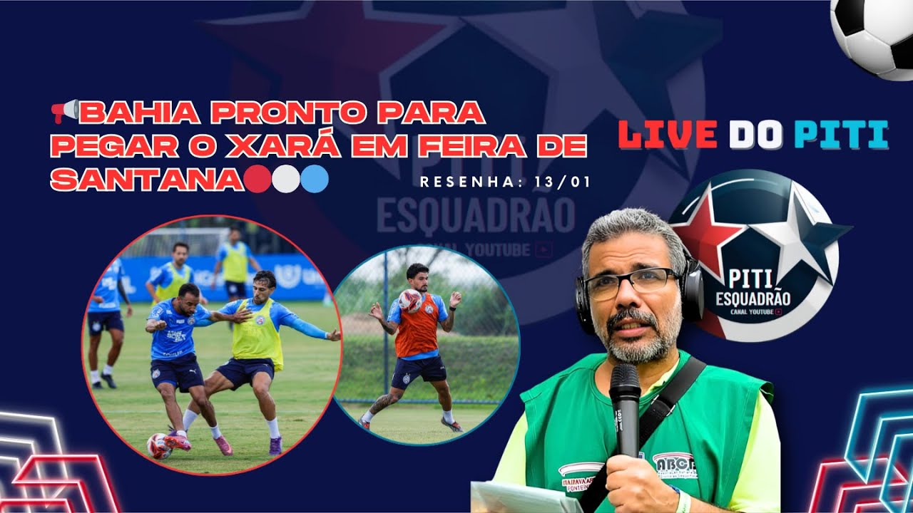 🚨 BAHIA PRONTO PARA PEGAR O XARÁ EM FEIRA DE SANTANA 🔴⚪🔵 #BBMP  📱