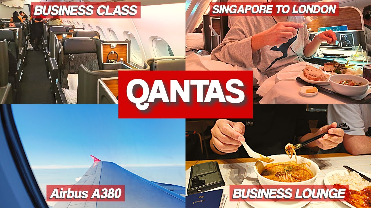 QANTAS Sydney to London Business Class | Flight Review