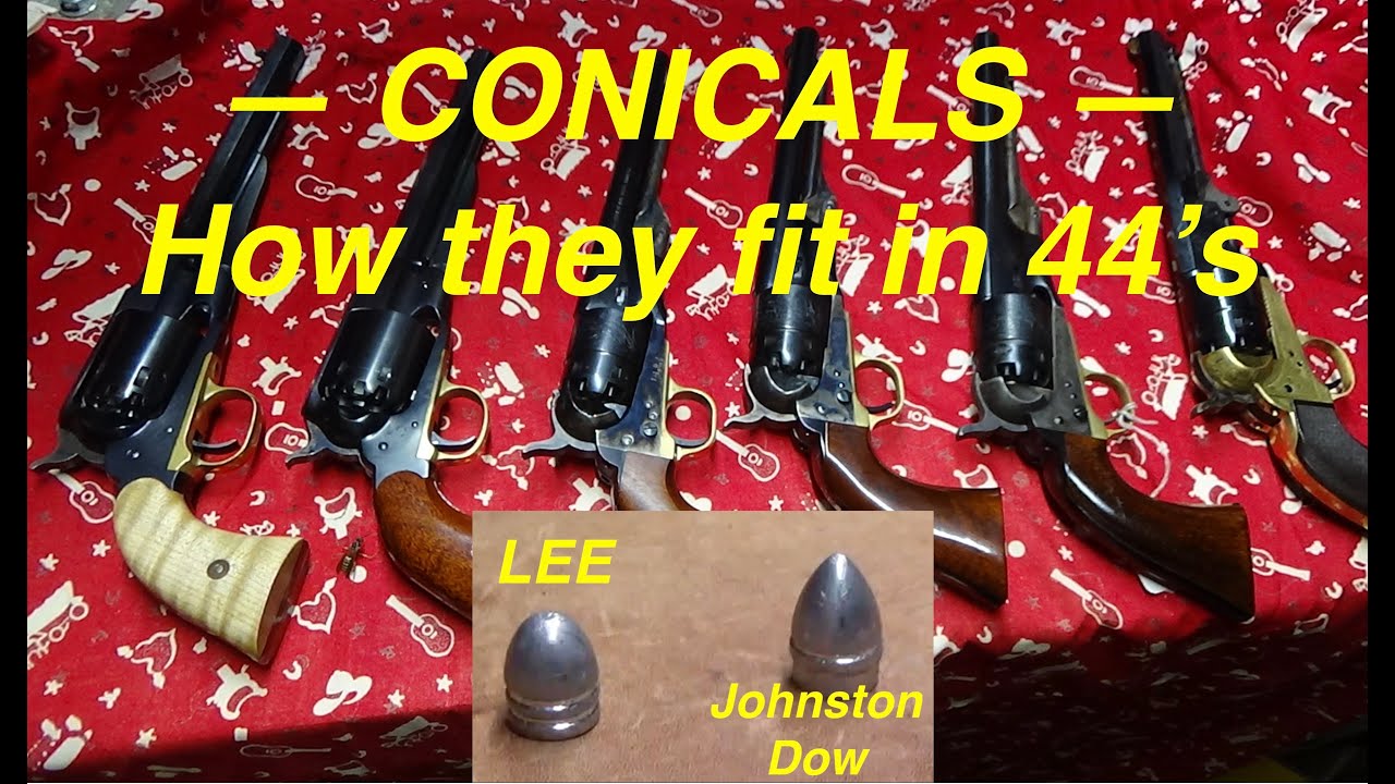 Conical Bullets - Will They Fit These 44's ?