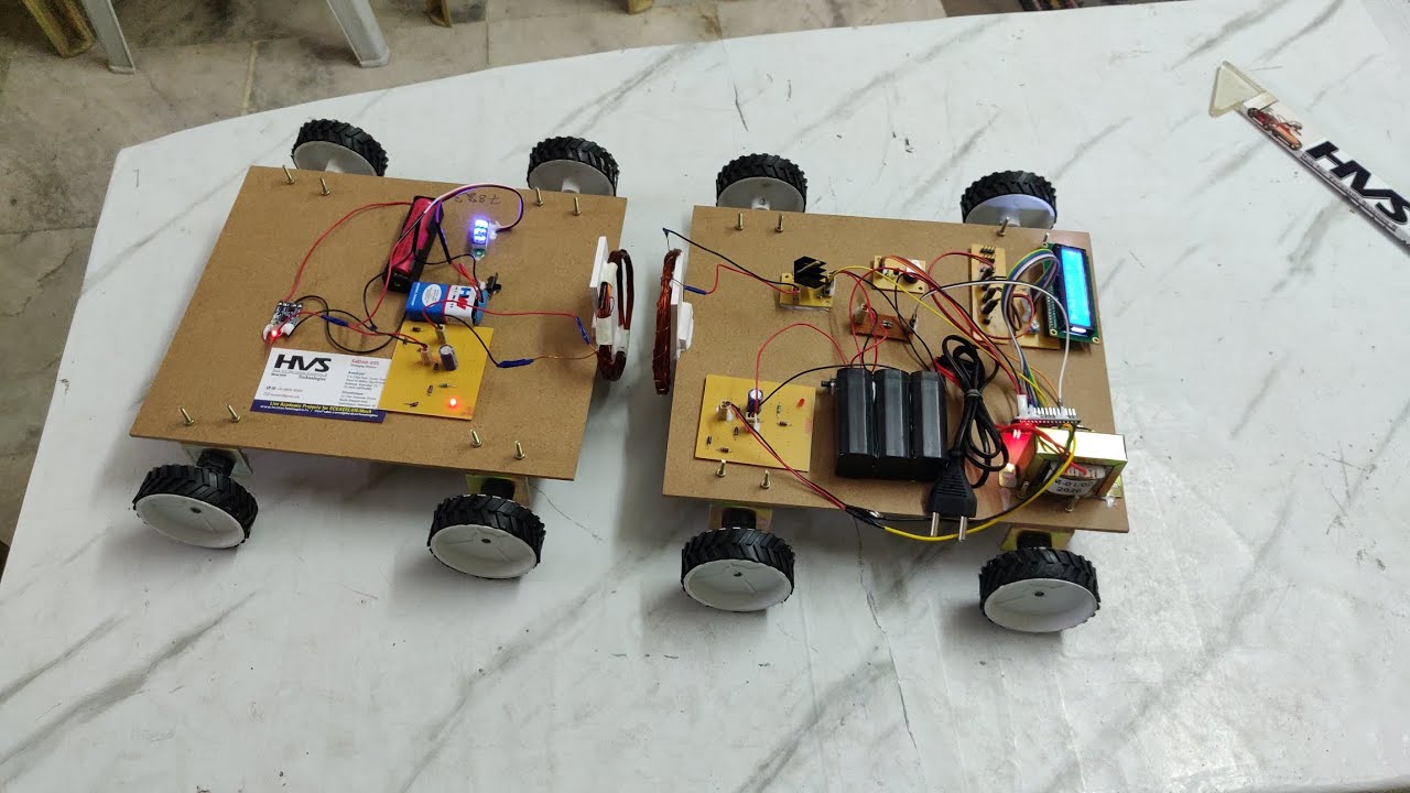 Vehicle to Vehicle Charging using Wireless Power Transmission - V2V Wirless power transmission 