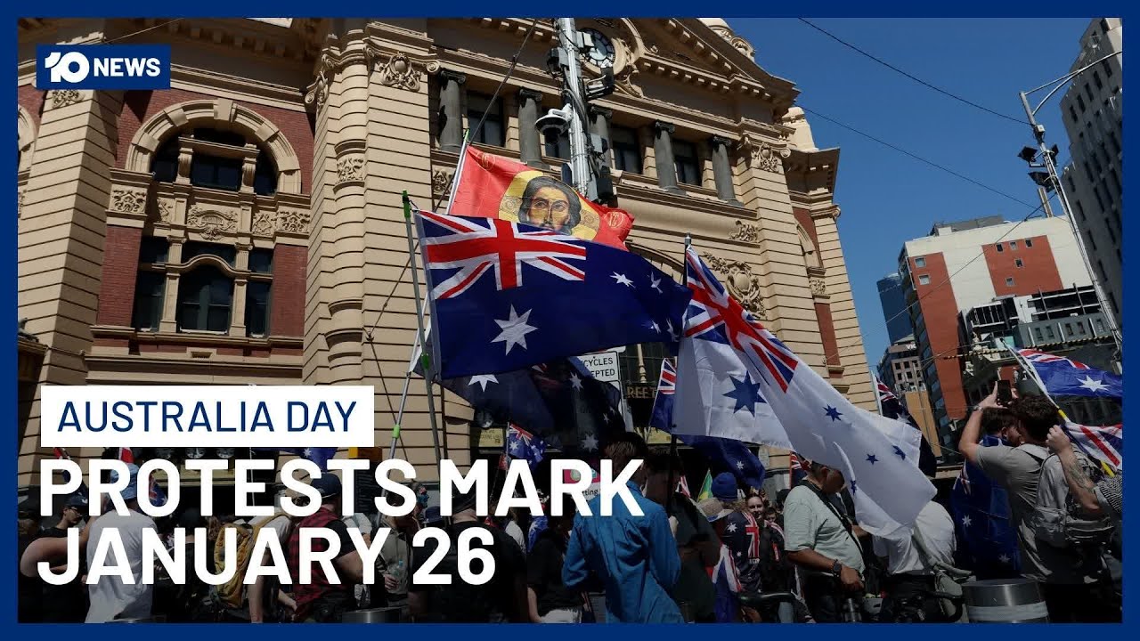 Tens Of Thousands March For Invasion Day Rallies To Mark January 26 In Australia | 10 News