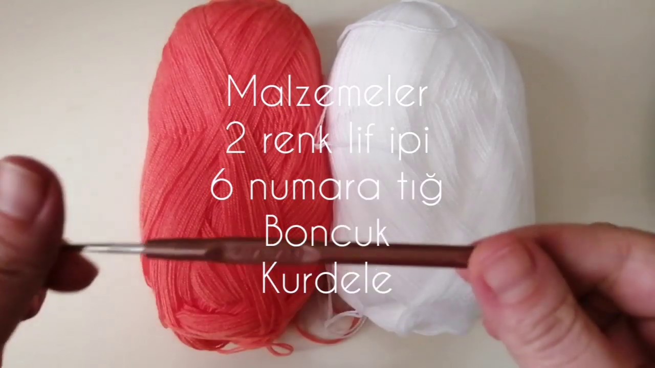 🧡En tatlı kese lif modeli yapımı
