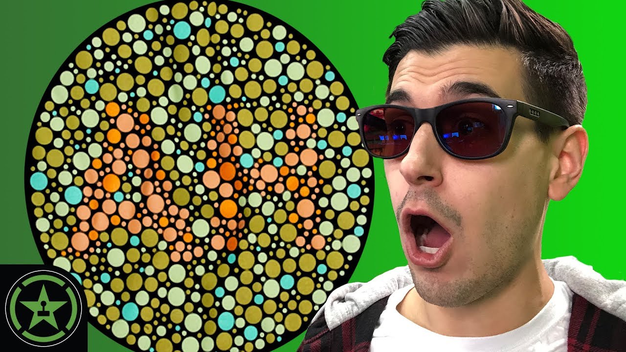 TESTING COLOR BLIND GLASSES - Between the Games