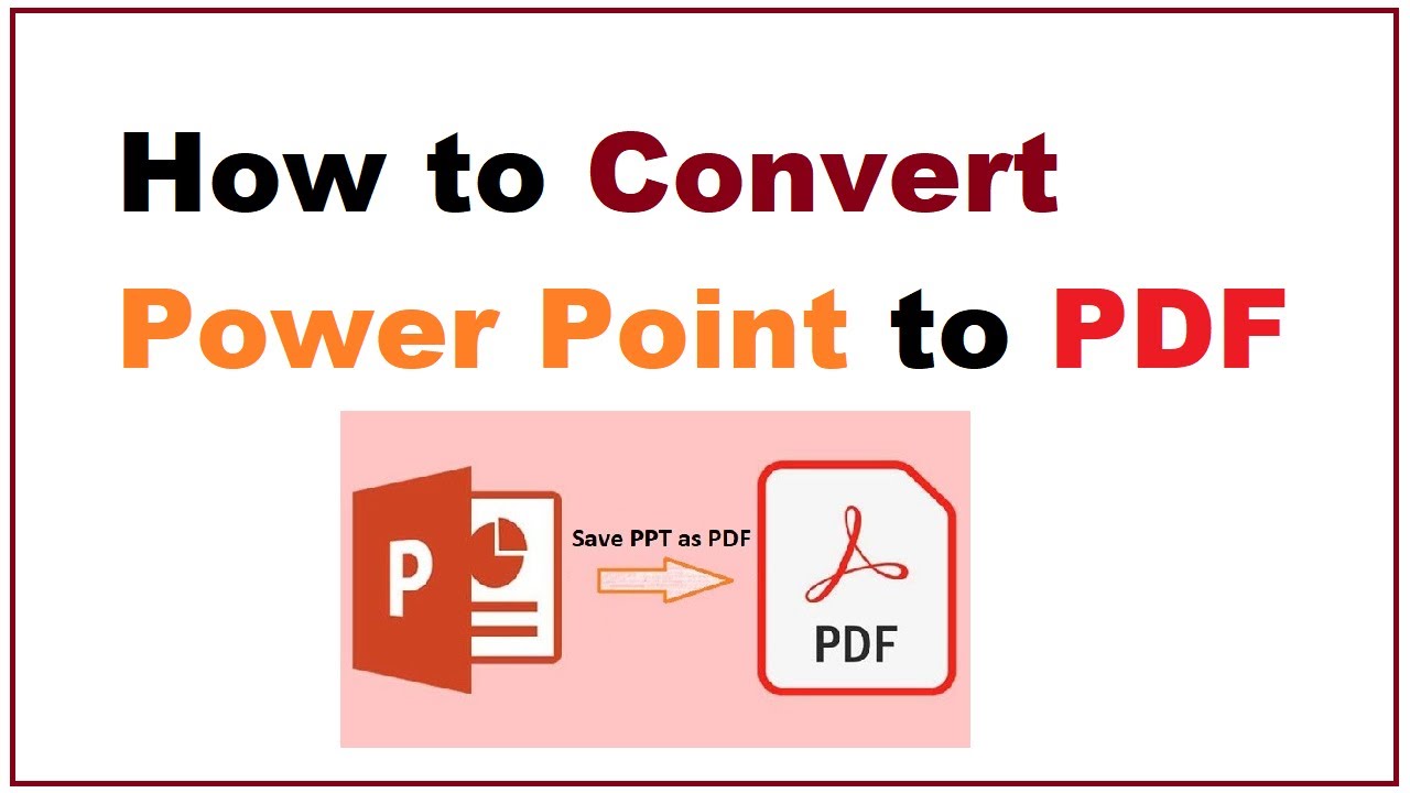 How to convert PowerPoint to pdf | how to convert powerpoint to pdf file in pc 2026