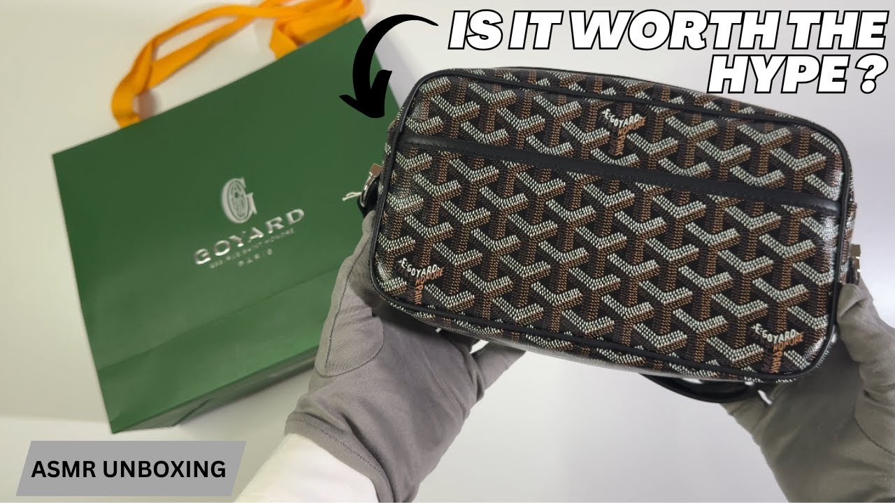 GOYARD | Cap-Vert PM Crossbody Bag Unboxing