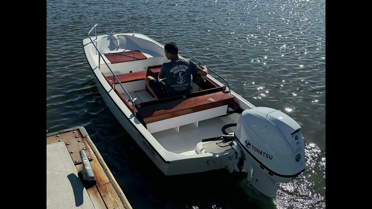 Boston whaler restoration. 1988 SuperSport 13’