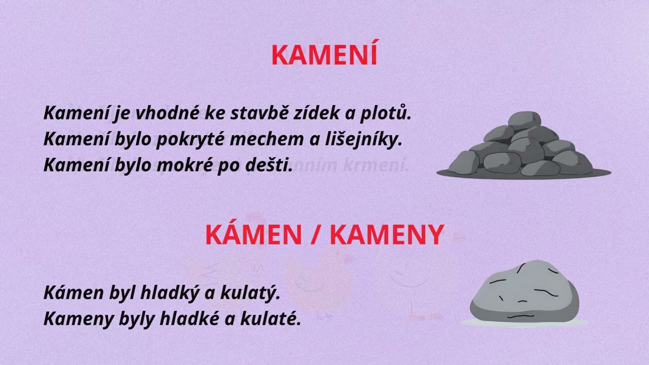 Podstatn&aacute; jm&eacute;na hromadn&aacute; | Če&scaron;tina pro cizince