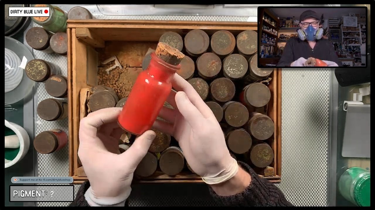 A new, old mystery box of pigments!