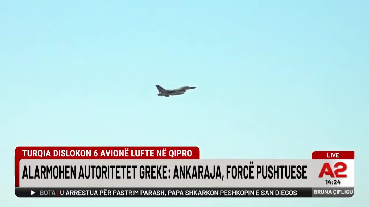 Turqia dislokon 6 avionë lufte në Qipro, alarmohen autoritetet greke: Ankaraja, forcë pushtuese