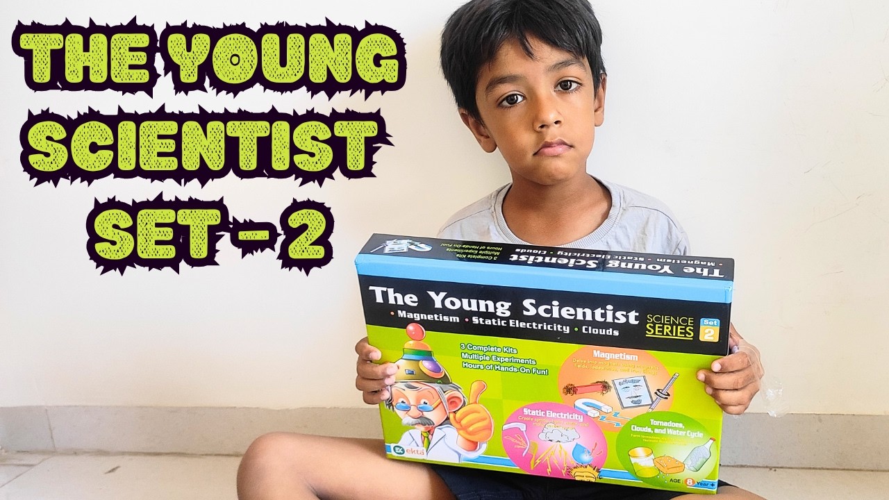 Unboxing the young scientist set - 2 game